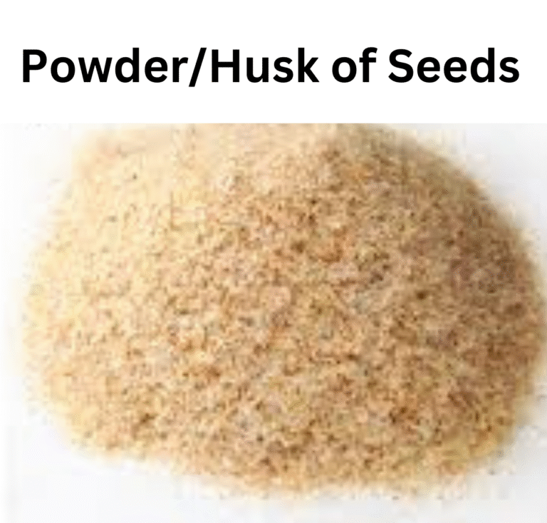 Husk/powder of seeds
